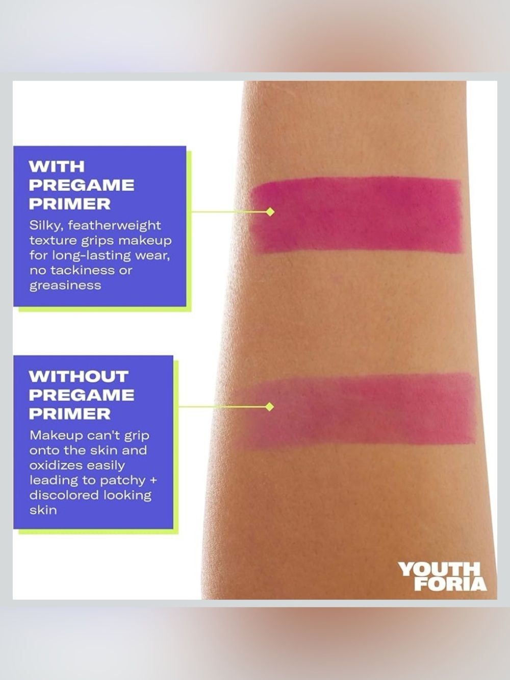 Youth Foria Pregame Primer Daily Protective Primer NIB Sealed 1 oz / 30ml - Picture 3 of 4